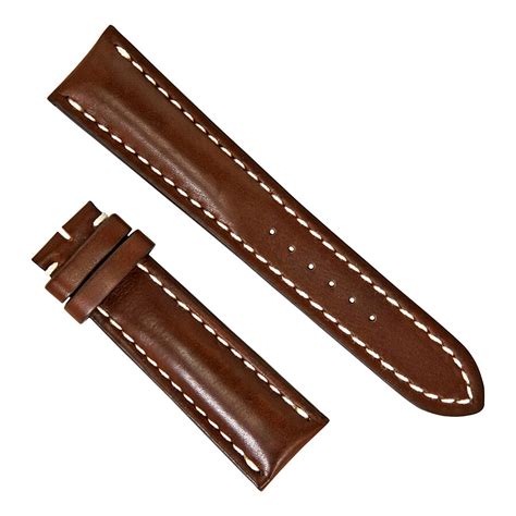 breitling watches brown leather strap|replacement breitling leather watch strap.